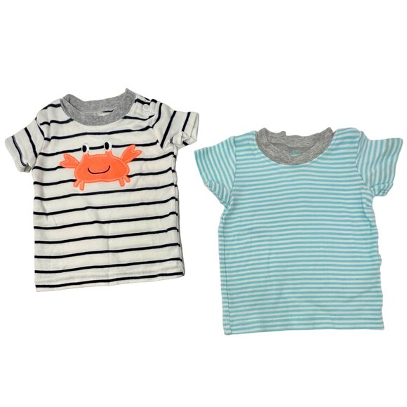 Baby Boys - Disney Bibbed Shorts, Matching Shirt, & 2 Shirts - Size‎ 0-3 Month - Picture 5 of 8